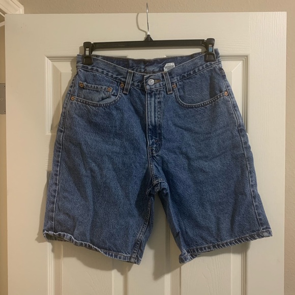 Levis 550 long shorts denim